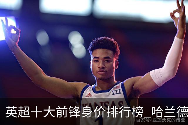 英超十大前锋身价排行榜 哈兰德2亿欧遥遥领先