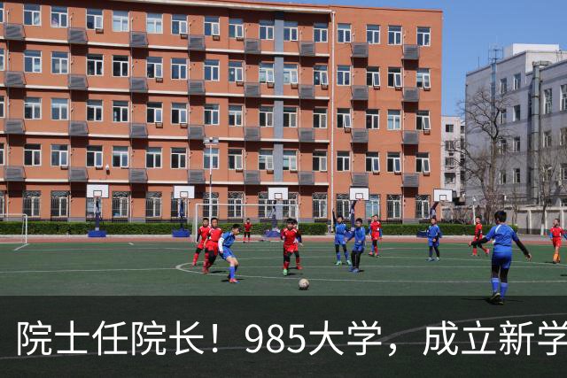 院士任院长！985大学，成立新学院